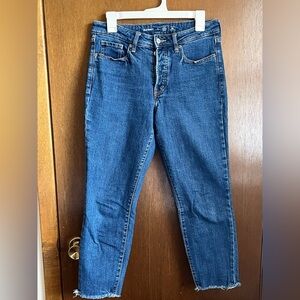 Old Navy Dark Blue Straight Jeans